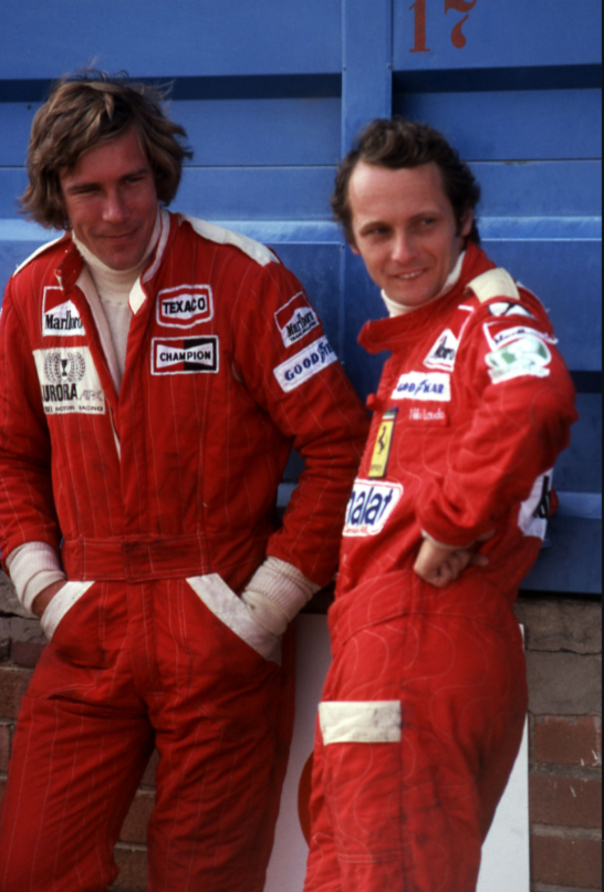 Lauda and Hunt rivalry